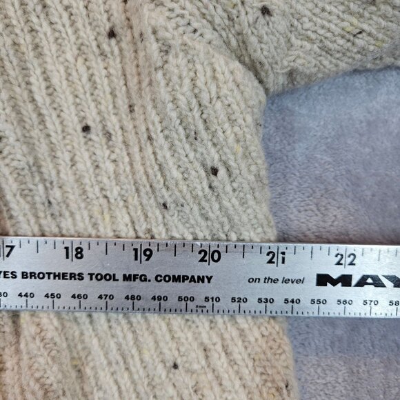 Islander Womens Wool Cashmere Cardigan Ireland Sweater Career Open hipster - Picture 5 of 11